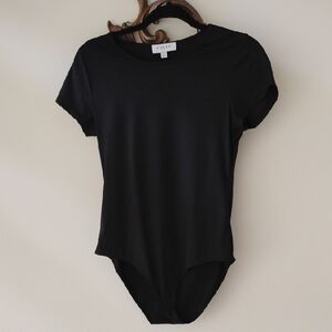 Gilli Charcoal Ribbed Top